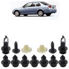 Kit Grampo Presilha Parachoque Traseiro Civic 1996 1997 1998 1999 2000 13 Peças
