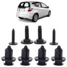 Kit Grampo Presilha Parachoque Traseiro Fit 2009 2010 2011 2012 2013 2014 8 Peças