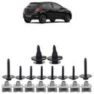 Kit Grampo Presilha Parachoque Traseiro Onix 2013 2014 2015 2016 18 Peças