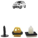Kit Grampo Presilha Spoiler Lateral Picanto 2011 2012 2013 2014 2015 2016 2017 27 Peças