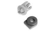 Kit Grampo Presilha Vareta Capô Vw Gol Fox Saveiro Parati K43