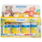 Kit Granado Bebê Sabonete Líq+Sh+Cond+Hidratante 60ml cada Kit Granado Bebê Sabonete Líq+Sh+Cond+Hidratante 60ml cada