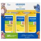 Kit Granado Bebê Tradicional Hora do Banho ( Sabonete Líquido 250ml + Shampoo 250ml + Condicionador 250ml )