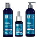 Kit Grandha Bbtox Ácido Hialurônico Oil Shampoo E Keratin