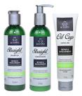 Kit Grandha Straight Shampoo Condicionador E Oil Cup Kit Grandha Straight Shampoo Condicionador E Oil Cup
