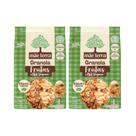 Kit Granola Frutas E Mel Vegano - Mãe Terra 2 Unidades 250g