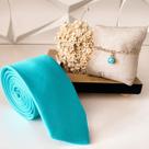 KIT GRAVATA MAIS PULSEIRA PARA PADRINHOS DE CASAMENTO Azul Turquesa GRAVATA TECIDO TRABALHADO E PULSEIRA MADRINHA FOLHADA KIT GRAVATA MAIS PULSEIRA PARA PADRINHOS DE CASAMENTO Azul Turquesa GRAVATA TECIDO TRABALHADO E PULSEIRA MADRINHA FOLHADA
