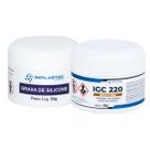 Kit Graxa Silicone 50g Para Pino Da Pinça Freio E Graxa De Cobre 50g - Implastec