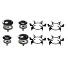 Kit Grelhaqueimador Para Kit Grelhaqueimador Para Fogão 4q Monaco Top Glass 4 B