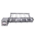 Kit Grill 5 espetos Único Andar para Churrasqueiras Grill 100% INOX Bivolt