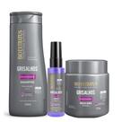 Kit Grisalhos Bio Extratus Brilho Prateado Vegano 3 Produtos