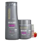 Kit Grisalhos Shampoo 250 ml Mascara 250 Bio Extratus + Presente Lourre 15ml