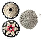 Kit Grupo 11v Cassete 11x50 Corrente Bike Mtb