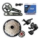 Kit Grupo Absolute 12v Completo Mtb 1x12v C/ Corrente Kmc