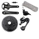 Kit Grupo Transmissão 1x9 Sunrun absolute gts Completo 18v