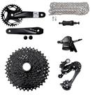 Kit Grupo Transmissão 1x9 Sunrun/absolute/gts Completo 18v