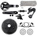 Kit Grupo Transmissão 1x9 Sunrun/gts Completo C/freios