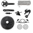 Kit Grupo Transmissão 1x9 Sunrun/gts Completo C/freios Kit Grupo Transmissão 1x9 Sunrun/gts Completo C/freios