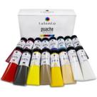 Kit Guache Artístico Profissional Talento com 16 Cores 20ml