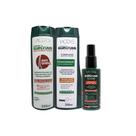 Kit Guanxuma Shampoo Condicionador Tônico Redução 100% Queda
