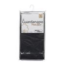 Kit Guardanapo Algodão Ponto Ajour 40cm x 40cm Jolitex Preto 2 Peças