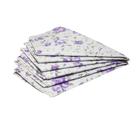 Kit Guardanapo com Estampa Floral em tricoline 100% algodão - 6 pcs