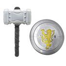 Kit Guerreiro Medieval com Martelo e Escudo Kit Guerreiro Medieval com Martelo e Escudo