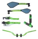 Kit Guidão Naked Manopla Retrovisor Manete Hornet Cb 650f