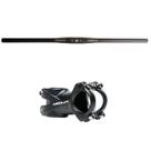 Kit Guidão Reto Bike MTB 720MM e Mesa Suporte 70MM Absolute