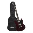 Kit Guitarra Elétrica SG TEG 340 Vinho com Capa Thomaz