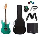 Kit Guitarra Tagima serie TW TG510 SurfGreen com Cubo