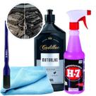 Kit H-7 500ml + Motorlac Cadillac 500ml + Pano + Pincel - Limpeza e Proteção Motor