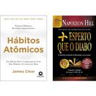 Kit: HÁBITOS ATÔMICOS + Mais esperto que o Diabo
