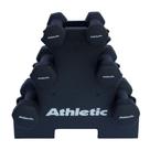 Kit Halter Sextavados Athletic 9kg 3 Pares De Halteres Com Suporte Para Treino E Musculação Kit Halter Sextavados Athletic 9kg 3 Pares De Halteres Com Suporte Para Treino E Musculação