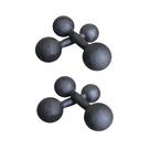 Kit Halteres de Ferro Fundido - (Pares de 5 e 10 Kg) Kit Halteres de Ferro Fundido - (Pares de 5 e 10 Kg)