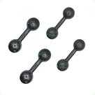Kit Halteres de Ferro Fundido Pintado - Pares de 5 e 10 Kg