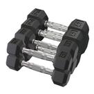 Kit Halteres Sextavado pares 2kg/4kg/6kg/8kg Kit Halteres Sextavado pares 2kg/4kg/6kg/8kg