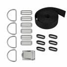 Kit Harness Para Colete Asa Fun Dive - Arreio Completo - Mergulho Técnico Sidemount