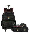 Kit Harry Potter Mochila + Lancheira + Estojo Box e Triplo