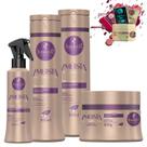 Kit Haskell Ametista Sh Condicionador Mascara 300g fluido