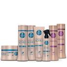 Kit Haskell Bendito Loiro Completo P + Desamarelador Ametista Shampoo/Condicionador