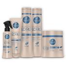 Kit Haskell Bendito Loiro Sh Cond Masc Fluido E Proteina 500ml