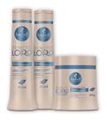 Kit Haskell Bendito Loiro Shampoo 500ML 1 Condicionador 500ML 1 Mascara 500ML