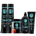 Kit Haskell Cachos Sim Definição 500ml 5 Itens Completo + Presente Lourre 15ml