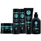Kit Haskell Cachos Sim Definição Sh Cond Máscara 300ml 5 Itens Completo