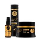 Kit Haskell Cavalo Forte 300ml Condicionador Máscara Selante