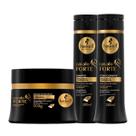 Kit Haskell Cavalo Forte 300ml Shampoo, Condicionador e Máscara