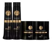Kit Haskell Cavalo Forte Grande 2 Shampoos 2 Máscaras