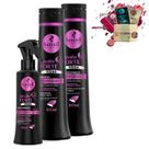 Kit Haskell Cavalo Forte Hidra Sh, Cond 500ml e Fluido 120ml