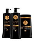 Kit Haskell Cavalo Forte Shampoo 1 Litro 1 Condicionador 1 Litro 1 Mascara 900ML